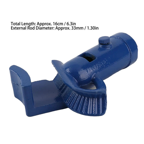 Heavy Duty Hand Bender For Electrical Conduit And Plumbing Pipes, solid 16cm steel tool for bending 33mm diameter tubing.