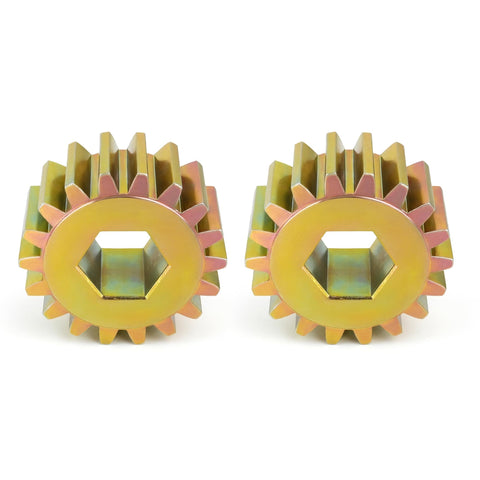 2 Pack 18-Tooth Spur Gear 122739 Replacement for RV Through Frame Slide Out 12DP 14.5PA Keeps Your Camper Slide Out Moving Smoothly Direct Fit for 123356 122837 Models