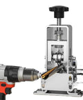 Top Tier Manual Wire Stripper And Peeler For 1 To 25 Mm Cables with heavy duty iron steel design and hand crank operation.