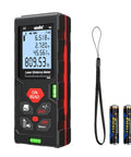 Pro Grade Digital Laser Measuring Tool With 328 Feet Range, Quiet Mute Function, Two Bubble Levels, Backlit LCD displayed