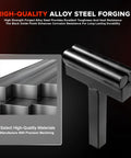 High-quality alloy steel component from Three Piece Heavy Duty Anvil Hardy Tool Set With Three Quarters Inch Square Shank That Fits One Inch Hardy Holes Or Vises Includes Hot Cut Creasing Stake Spring Fuller For Forging Metalworking Knife Making