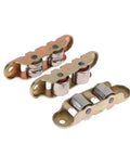 Straight Up Durable 8 Pack Sliding Door Pulleys Built Tough In Stainless Steel With Dual Wheels And Simple Height Adjustments for smooth gliding.
