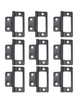 Rotating Concealed Hinges For Cabinets And Doors 12 Pack Hidden Door Hardware Beefed Up Heavy Duty Interior Hinge Set Easy Install Durable Steel