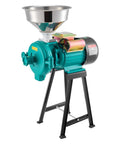 Electric Grain Mill And Spice Grinder For Dry Grains, Coffee Beans, Cereals And Pepper, 1500W Cast Iron Pulverizer with non slip feet