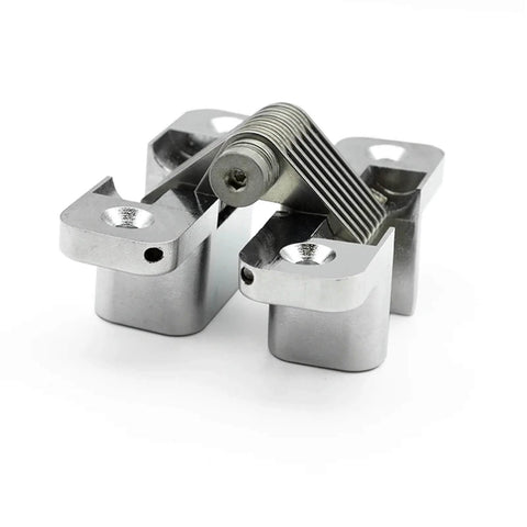 Flat Torque Hinge For Gates With Square Damping And Arbitrary Angle Positioning Cone Hole Zinc Alloy Gate Hinge 1 Piece 3 Nm Torque