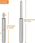 Tall Gas Lift Cylinder Replacement For Drafting Chairs And Bar Stools Heavy Duty Hydraulic Pneumatic Piston Adjustable Height