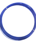 100FT 1.6MM Stainless Steel Conveyor Belt Threading Pins With Durable Rubber Coating For U1 Systems, Hinge Connector Wire Pins on a roll with blue coating.