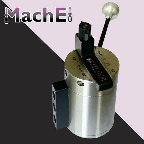 Heavy-Duty Radius Ball Turning Attachment for 7x16 and 7/16 Mini Lathes and Larger Machines, 60mm Radius Capacity displayed