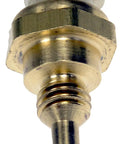 Dorman 926-711 cylinder head temperature sensor with brass probe and white plastic connector.