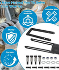 Six Hole CV Axle Puller Tool for UTV and ATV with bolts and washers, showcasing design and quality materials