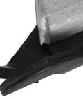 Close-up of Power Sheet Metal Cutter Head for Electric Drill with black jaws and metallic body, Universal 7mm Hex Shank Cutter Bit attachment.