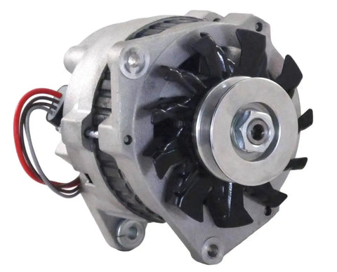 12V 110A High Output Alternator Upgrade Kit With Internal Regulator Drop In For Jaguar XJ6 XKE Austin Marina Jensen Healey 1969 1975 Lucas Compatible Vehicles front view