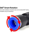 Get 60 Pcs 1/4 Inch Push To Connect Air Hose Fittings Kit For Pneumatic Systems With Quick Assembly No Tools Needed And Compatible With 4 6 8 10 12mm Tubing Perfect For Compressors And Industrial Setup. 360° rotating blue plastic tube fitting
