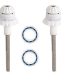 Two Pack Pool Cleaner Drive Shaft With Engine Wheel Bearing Replacement Parts For Zodiac MX6 MX8 MX6EL MX8EL