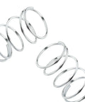 Replacement Trimmer Spool Spring For Ryobi RY29550 RY30530 RY30550 RY30570 Homelite RY30530 RY30550 RY30570 30cc String Trimmer And Brushcutter Toro 51954 51958 Compatible, silver coil close-up
