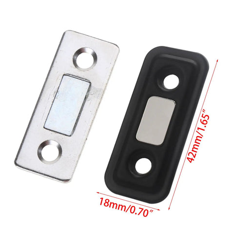Invisible Door Catch With Screws And Adhesive For No Fuss Seamless Close On Sliding Doors Cabinets Cupboards Drawers Metal