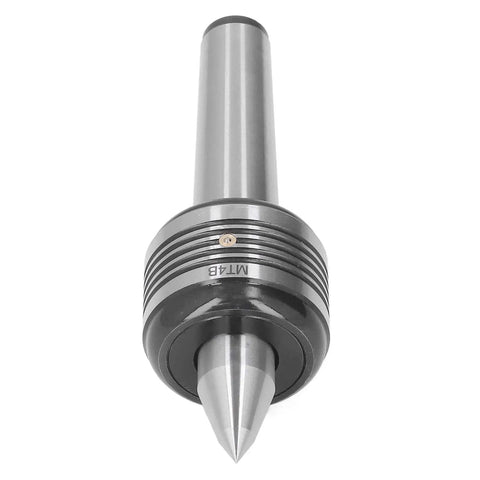 Heavy Duty Lathe Live Tailstock Center Built Tough With Bearing For Precise Turning And Rolling Carbon Steel Construction Sealed Front Gland