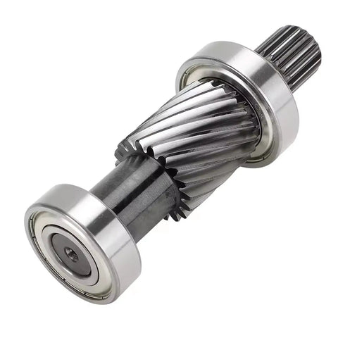 All Metal Golf Cart Drive Shaft For RXV Models Post 2008 620329 Heavy Duty Steel Replacement Part, close-up on gear details
