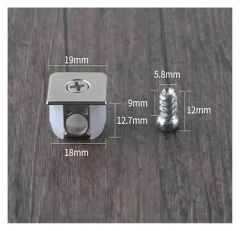 Two Piece Cam Lock Pins Kit 100 Pack Built In Cabinet Shelf Supports And Brackets For Easy No Sweat Furniture Assembly Interlocking Wood Panels