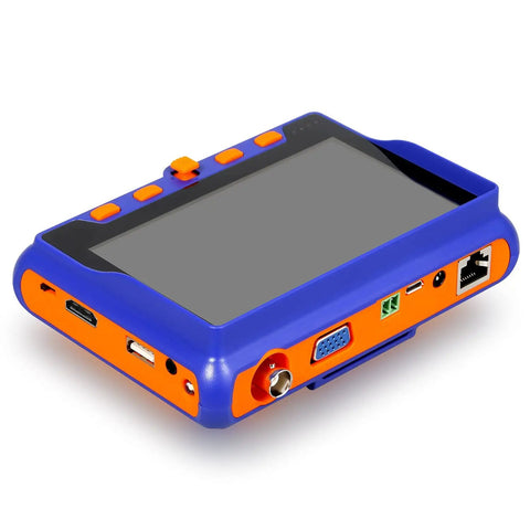 Portable Wrist CCTV Tester With 5 Inch LCD Screen, HDMI In, VGA In, Handy Camera Debugging Helper for AHD CVI TVI and Analog Cameras