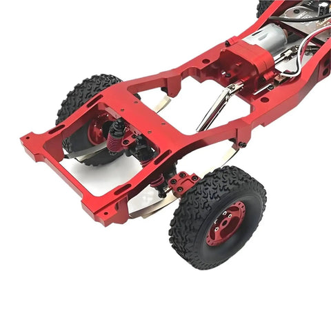RC Car Chassis Frame for MN Series Compatibility with MN82 MN79 MN78 MN168 MN99sV2 1 To 12 Scale Wave Box Gear Cover