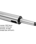 HaloVerde MT2-MT3 taper sleeve adapter in high-speed steel for CNC lathes