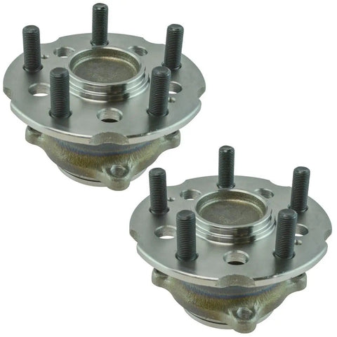 Top Shelf Replacement Wheel Bearing And Hub Assembly Rear Left Right Pair For Honda Pilot 2009 To 2015, metal construction, durable design.