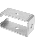 Heavy Duty Trolley Track Hanger Bracket For Sliding Doors And Wardrobes, Stainless Steel Intermediate Support, rectangular shape