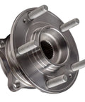 Beefed-Up Front Wheel Hub And Bearing Assembly Compatible With 2007-2014 Hyundai Santa Fe, showing six studs and metallic finish