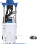 Top Shelf Oem Standard Fuel Pump Module Assembly featuring blue connector and gauge float for reliable performance.