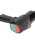 Heavy Duty Garage Beast Air Impact Wrench Delivers Knockout 880 Ft Lbf Torque 1 2 Inch Drive side view with soft grip handle