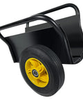 Beefy Heavy Duty Panel Dolly Slab Dolly With 10 Inch Solid Wheels And 1000 Pound Load Capacity