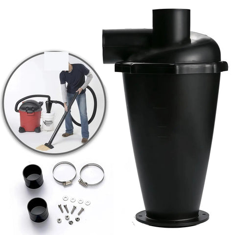 Dual Purpose Turbo Cyclone Dust Separator For Vacuum Cleaners Heavy Duty Woodworking Dust Collection System with accessories