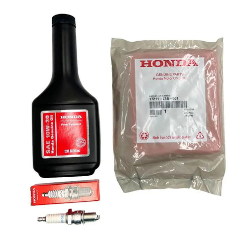 Lawn Mower Tune Up Kit For GCV 160 170 190 LA 200 GC 190 GC 160 Engines Includes Air Filter Spark Plug And 10W30 12oz Motor Oil
