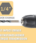 Pro Grade Hex Shank Cobalt Metric Drill Bit Set Featuring High Speed Steel Quick Change Design For Drilling Metal Wood And Aluminum Alloy Badass Durability No Sweat Setup, 1/4 inch hex shank with quick change feature.