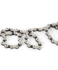 Lightweight Hollow Core Bicycle Chain For Mountain And Road Bikes, 8 And 9 Speed Compatible, close-up view showing links