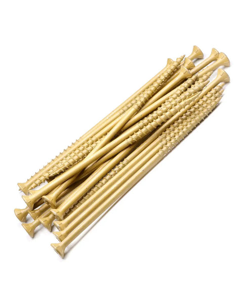 Heavy Duty Built To Last 5 Inch No 10 Exterior Wood Deck Screws Epoxy Coated For Pressure Treated Lumber And Timber Framing, Star Drive