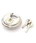 Beefy 12 Pack Round Padlocks With Shielded Shackle For Trailer Storage And Truck Security In Stainless Steel Armor Weatherproof