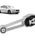 Premium Engine Motor Mount For Volvo XC60 S80 S60 V60 2010 2016 side view of heavy-duty steel mount with black rubber features.