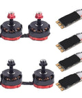 2300KV Brushless Motors With 20A And 30A ESCs For FPV Drones And Quadcopters, 2205 Size, Fits QAV250 X210 Racing Drones