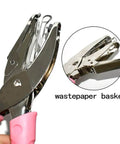 Portable Circle Hole Punch Tool For Craft Paper And Scrapbooking With Pink Soft Grip 1 16th Inch Circle Punch Handy Handheld Paper Punch