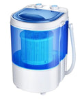 Space Saving Semi Automatic Portable Mini Washing Machine With Spin Dry Cycle For Cramped College Dorms And Studio Apartments lightweight design.