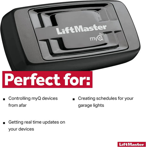 Smart MyQ Internet Gateway for Garage Door Openers - Remote Access From Anywhere, Control Up To 16 MyQ Devices, OEM Direct, Works With MyQ Enabled Openers, Easy Install, Keeps Your Garage Connected