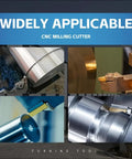 11 Piece Lathe Grooving Cutting Tools Kit With SPB326 Parting Cut Off Bars And 10 GTN3 NC3030 Carbide Inserts in use