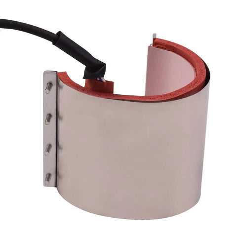 11oz Mug Press Attachment For Heat Press Machines With Aluminum Heating Element And Silicass Gel, side view