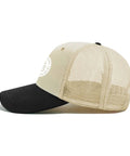 Dope Vintage Womens Trucker Hat With Adjustable Strap Low Profile Unstructured Cap Six Vent Eyelets side view