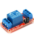 5V 1 Channel Relay Module With Optocoupler Isolation For Safe High And Low Level Triggering That Plays Nice With Arduino And Raspberry Pi For Your DIY Electronics Projects. 5V PCB board with screw terminals