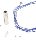 Stainless Steel Foil Fencing Head Protector And Hand Guard Bracket components with wires, spring, metal parts for training and competition