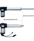 Badass Heavy Duty Linear Actuator Replacement For Power Recliner Lift Chairs with 8.70 inch stroke and 15.47 inch minimum install.