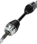 Front Left CV Axle Shaft Assembly For Scion tC 2011-2016 2.5L 4-Cylinder Auto Transmission Driver Side Replacement Axle 66-5414 One-Piece OE-Quality Premium, black CV axle with boots and nut